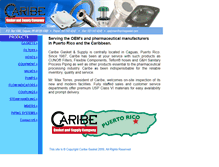 Tablet Screenshot of caribegasket.com